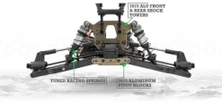 HPI H160182Vorza S Flux 4WD Truggy 1:8 Brushless 6S 2.4GHz RTR