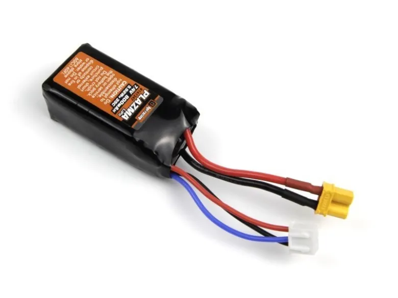 HPI 161247Plazma LiPo-Akku 7.4V 2S 800mAh 35C - XT-30 Stecker für Mini Kung & Venture18