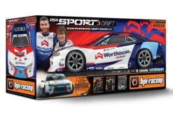 HPI 120097RS4 Sport 3 Drift Worthouse James Dean Nissan S15 1:10 RTR