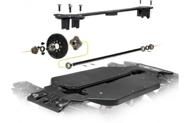 HPI 120102RS4 Sport 3 1969 Mustang 4WD Akku/Lader 2,4Ghz Street und Drift Tires enthalten 8fach bereift