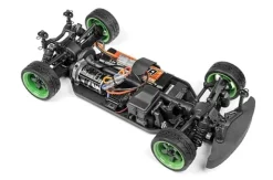 HPI 120102RS4 Sport 3 1969 Mustang 4WD Akku/Lader 2,4Ghz Street und Drift Tires enthalten 8fach bereift