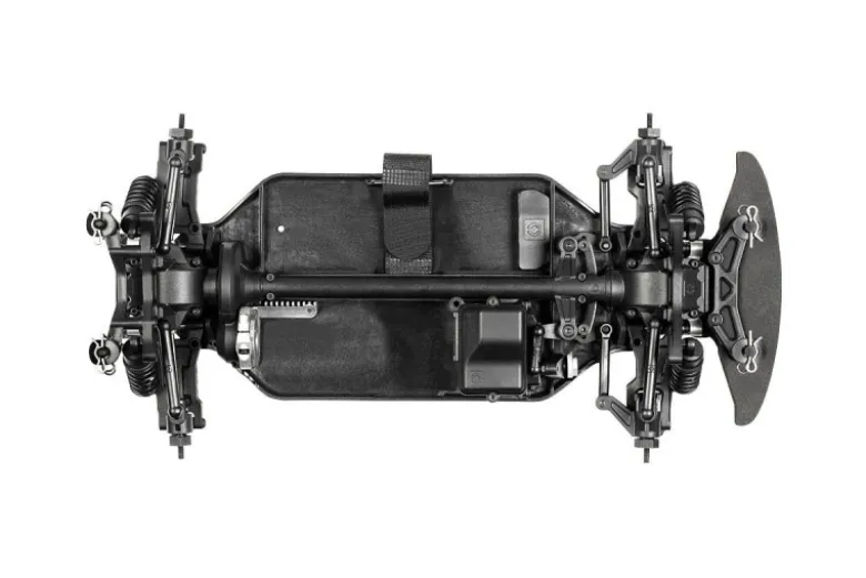 HPI 118000RS4 Sport 3 4WD Tourenwagen 1/10 Challenge Chassis montiert