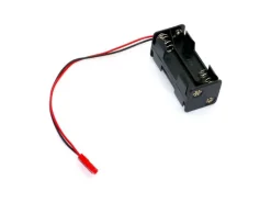 HRC HRC9273ABatteriehalterung 4 AAA Zellen Würfel mit BEC Stecker
