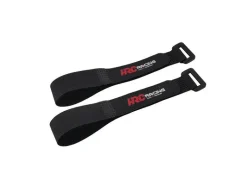 HRC HRC5046BKlettband mit Öse - schwarz mit Logo - 15x250mm