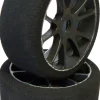 HRC HRC60806B37Moosgummi 1/8 Komplettrad 37 Shore, 40mm, 17mm Hex schwarz