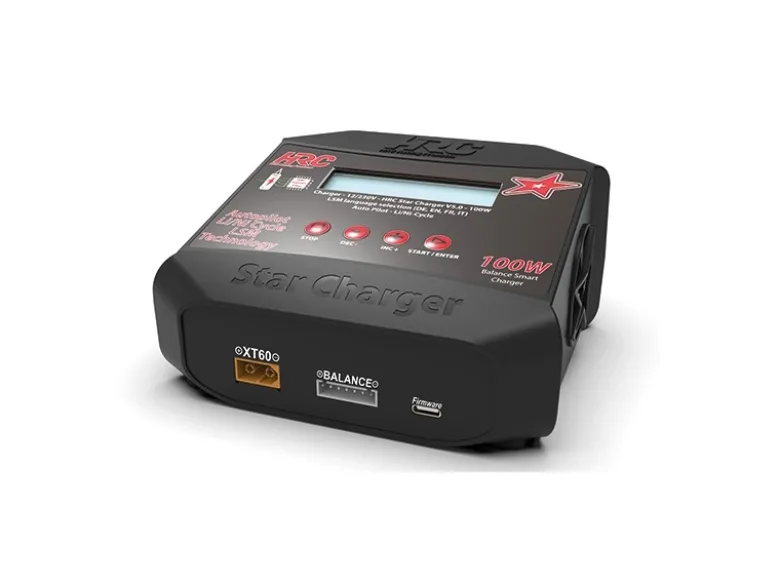 HRC HRC9354BStar Charger V5.0 Ladegerät 12/230V LiHV kompatibel - 100W SMART LSM, Autopilot, Cycle, APS