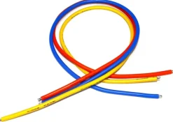 HRC HRC9512ESilikonkabel 3.3mm² je 500mm rot, blau und gelb