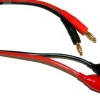 HRC HRC9119Ladekabel Bananen Stecker zu Krokodil Klemmen