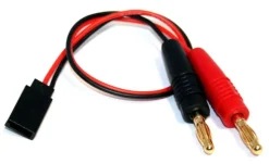 HRC HRC9118Ladekabel für Empfängerakkus mit JR Universal Stecker