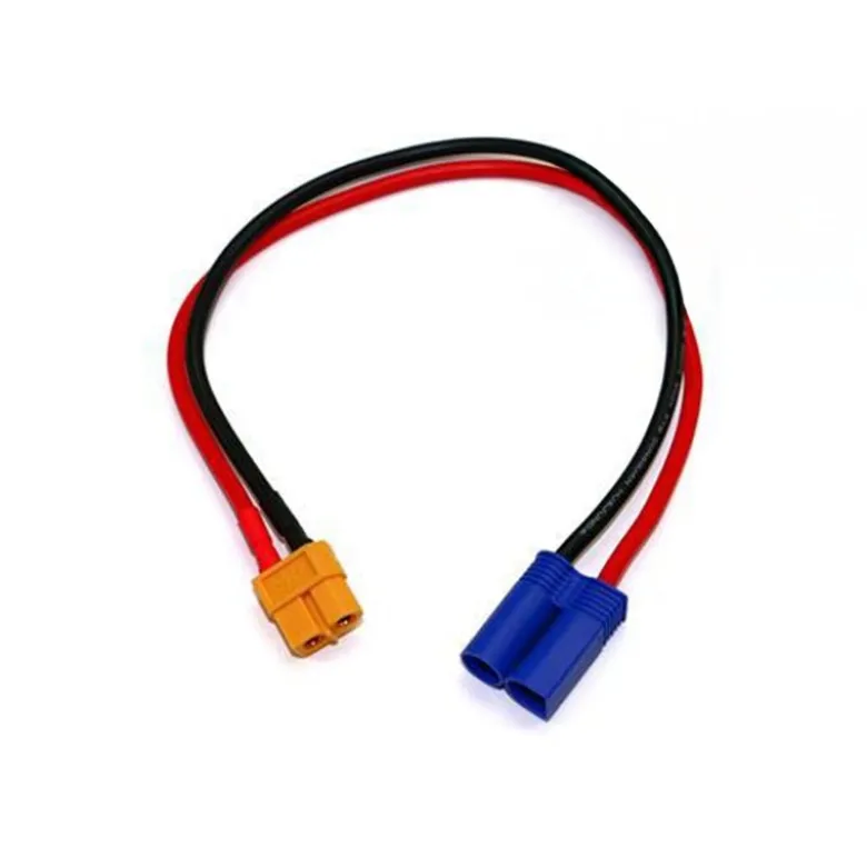 HRC HRC9608Ladekabel - Gold - XT60 Ladestecker zu EC5 Stecker - 300mm