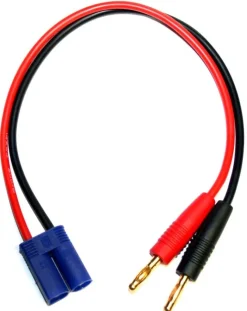 HRC HRC9108Ladekabel - 4mm Bullet zu EC5 Stecker - 300mm - Gold