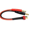 HRC HRC9114Ladekabel - 4mm Bullet zu Ultra T Stecker - 300mm - Gold