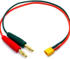 HRC HRC9103Ladekabel - 4mm Bullet zu XT30 Stecker - 300mm - Gold