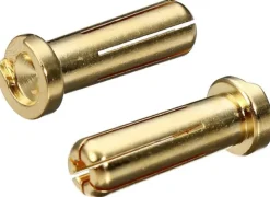 HRC HRC9005LGold Stecker 5mm "Low Profile" (2)