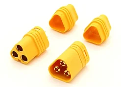 HRC HRC9021PMT60 Triple Goldstecker (1x Stecker / 1x Buchse)
