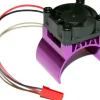 HRC HRC5832PUMotorkühlkörper mit BL Lüfter 5-9V für 540er Motor, purple