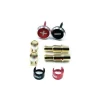 HRC HRC9004TLSGoldstecker 4-5mm - männlich + LOCK UP Verschlussstecker