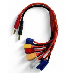 H-Speed HSPC052Multi Ladekabel 4mm Bananen-Stecker