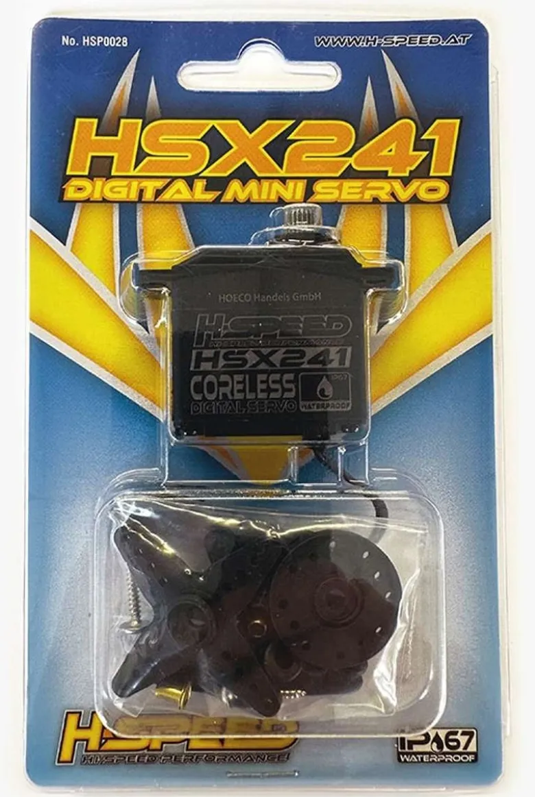 H-Speed HSP0028HSX241 Digital Mini Servo H-SPEED 1/16 ersatz für TRX2080 oder 2080A Mini Revo/Summit