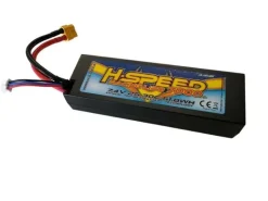 H-Speed HSPLI010LiPo Racing Akku 7000mAh 7.4V 30C Hardcase, XT60-Stecker, XH