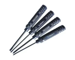 H-Speed HSPZ203Schrauberdreher Set (4) 4.0/5.6mm Schlitz + 4.0/5.6mm Kreuz