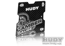 HUDY 107750Kohlefaser Sturzlehre, 1.5°,2°,2.5° für 1:10 Tourenwagen