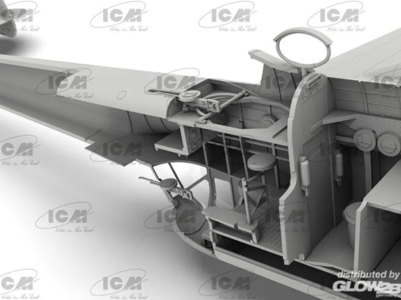 ICM 48352HP.52 Hampden B.Mk.I WWII British bomber, Bausatz in 1:48