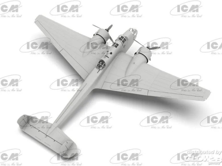 ICM 48352HP.52 Hampden B.Mk.I WWII British bomber, Bausatz in 1:48