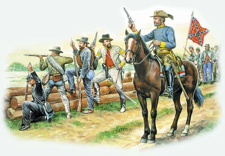 Italeri 6014Alliierte Truppe 'The Grays', Plastikbausatz, 1:72