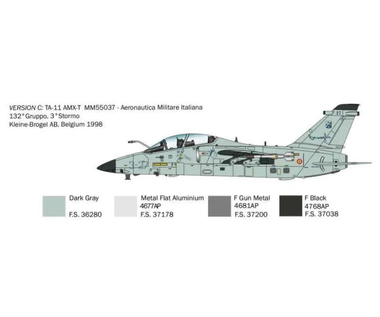 Italeri 1471AMX-T Twin Seater, Bausatz, 1:72