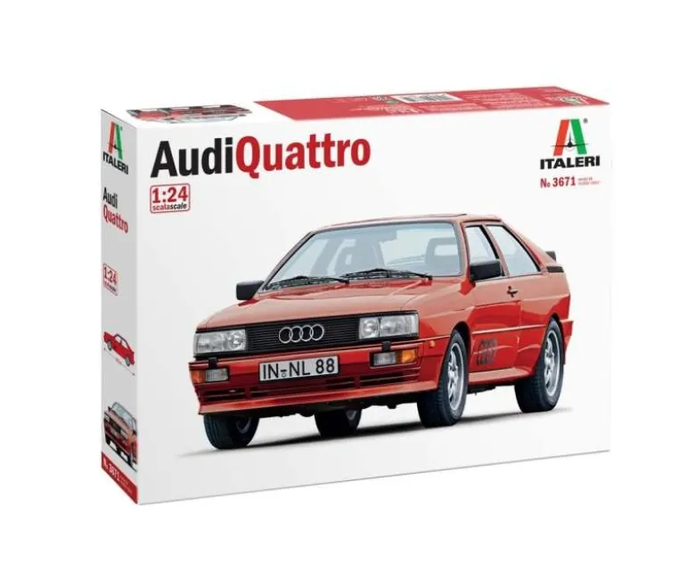 Italeri 3671Audi Quattro Modellbausatz 1:24