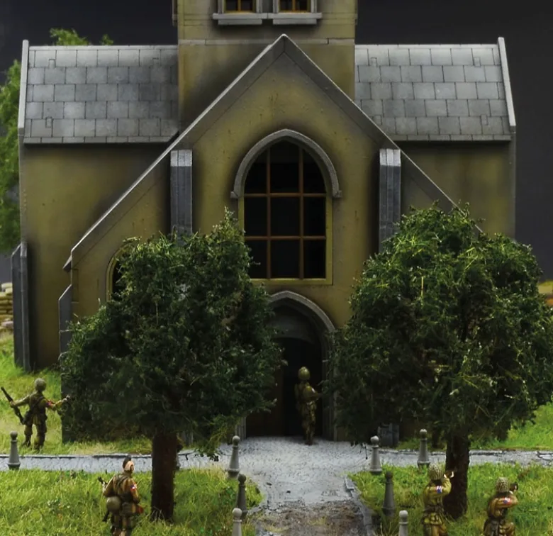 Italeri 6199Battle of Normandy St.-Mère-Église, Bausatz, 1:72