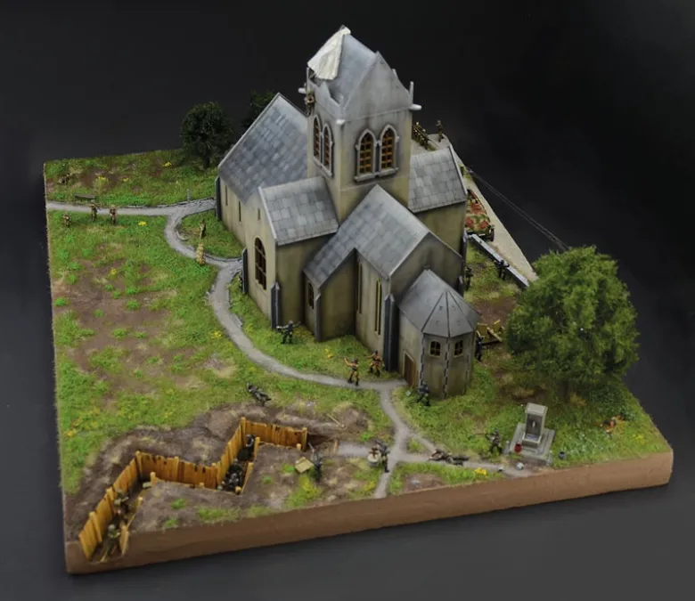 Italeri 6199Battle of Normandy St.-Mère-Église, Bausatz, 1:72