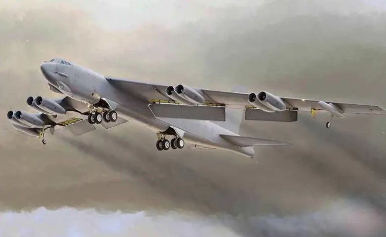 Italeri 1378B-52G Stratofortress Militärflugzeug Plastikbaukasten 1:72