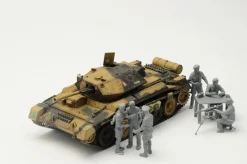 Italeri 6592Brit. Crusader Mk.III mit Besatzung, Bausatz, 1:35