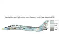 Italeri 1414F-14A Tomcat Recessed Line Panels Plastikbausatz 1:72