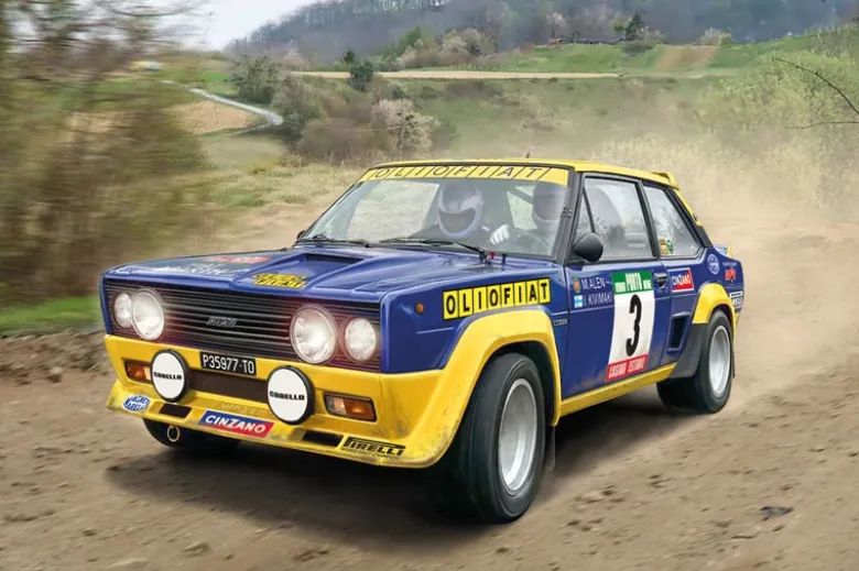 Italeri 3667Fiat 131 Abarth Rally O, Bausatz, 1:24