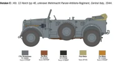 Italeri 6597Kfz.12 Horch 901 typ 40 Frühe Ausführung, Bausatz, 1:35