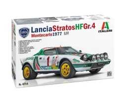 Italeri 4714Lancia Stratos HF Gr.4, Plastikbausatz 1:12