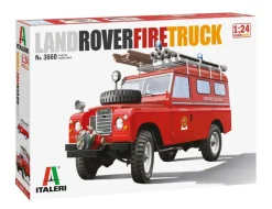 Italeri 3660Land Rover Fire Truck, Bausatz, 1:24