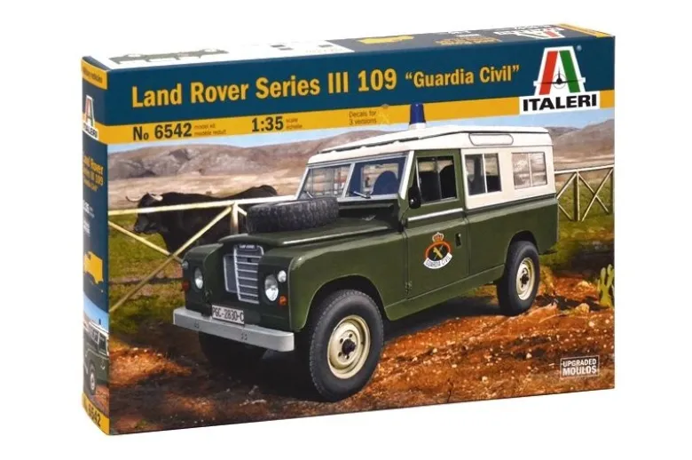 Italeri 6542Land Rover Series III 109 "Guardia Civil" Bausatz 1:35
