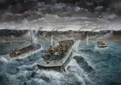 Italeri 6524LCVP mit US Infanterie, Bausatz, 1:35