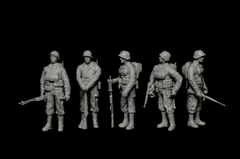Italeri 6524LCVP mit US Infanterie, Bausatz, 1:35