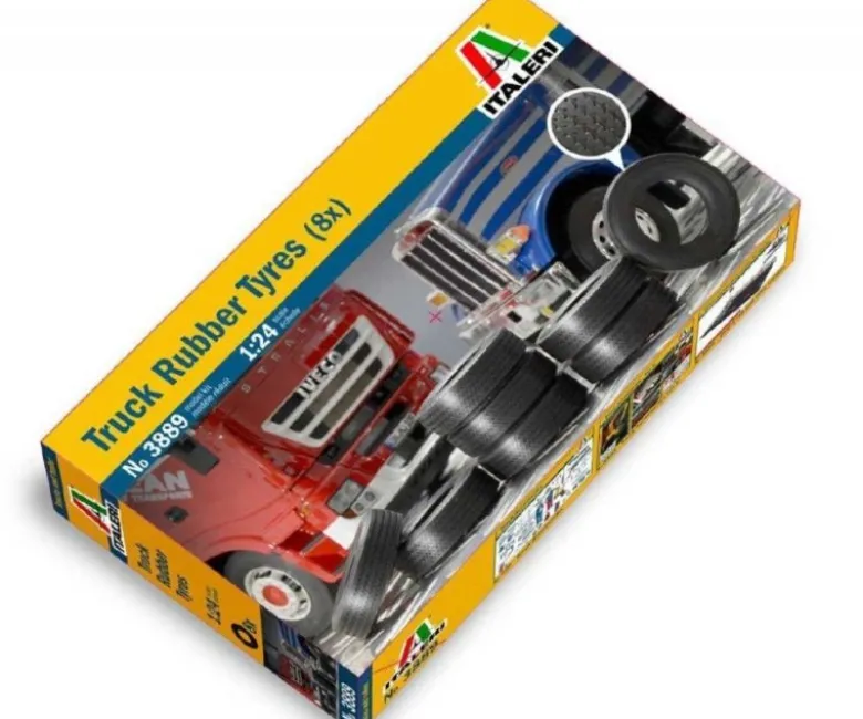 Italeri 38891:24 LKW-Reifen (8x)