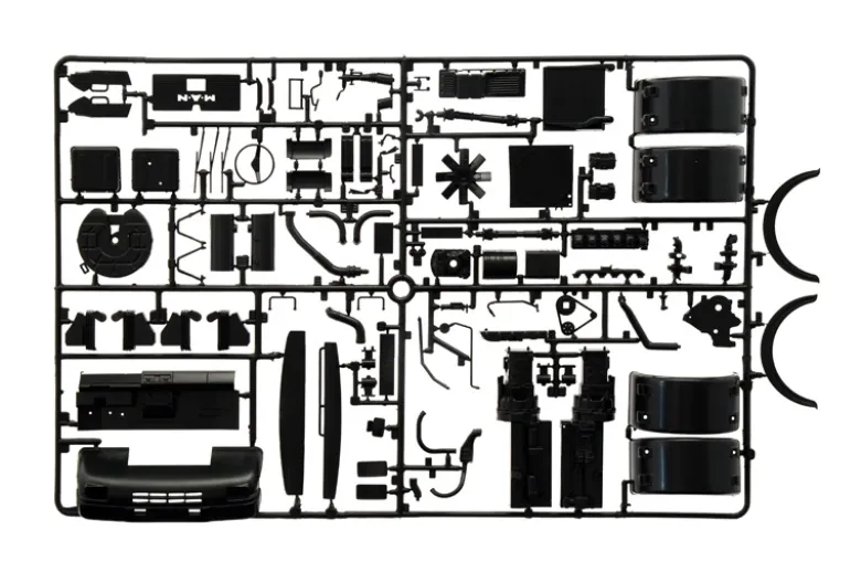 Italeri 3946MAN F8 19.321 2Achs, Bausatz, 1:24