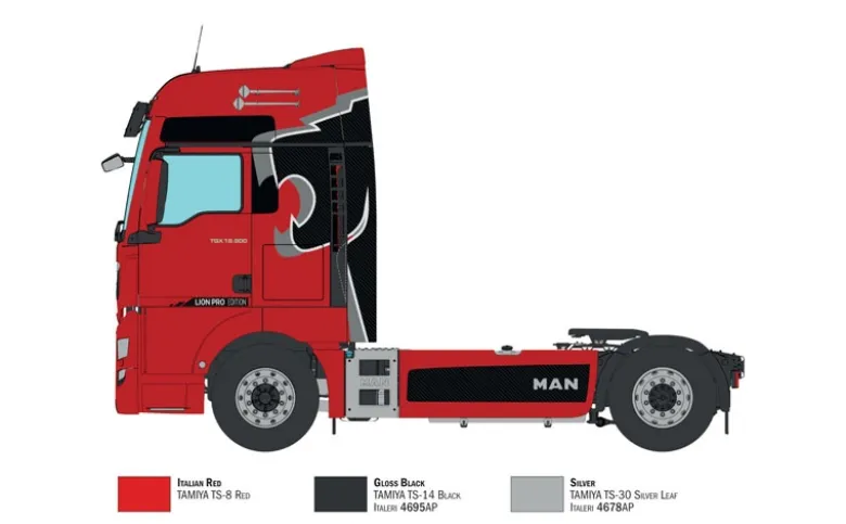 Italeri 3959MAN TGX XXL D38, Bausatz, 1:24