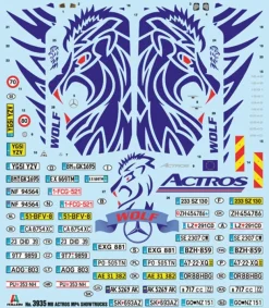 Italeri 3935M-B Actros MP4 Show GigaSpace, Bausatz, 1:24