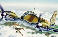 Italeri 00741:72 ME 410 'HORNISSE' Plastikbausatz