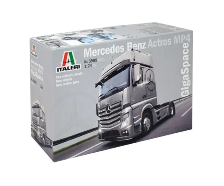 Italeri 3905Mercedes Benz Actros MP4 Gigaspace 1:24