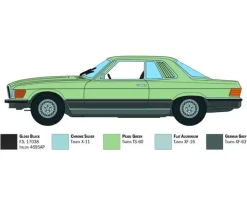 Italeri 3633Mercedes 500 SLC, Plastikbausatz, 1:24